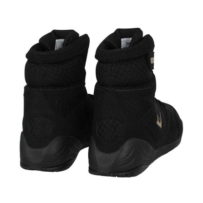 Black - Back - Everlast Mens Mesh Boxing Boots