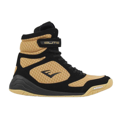 Black-Gold - Front - Everlast Mens Mesh Boxing Boots