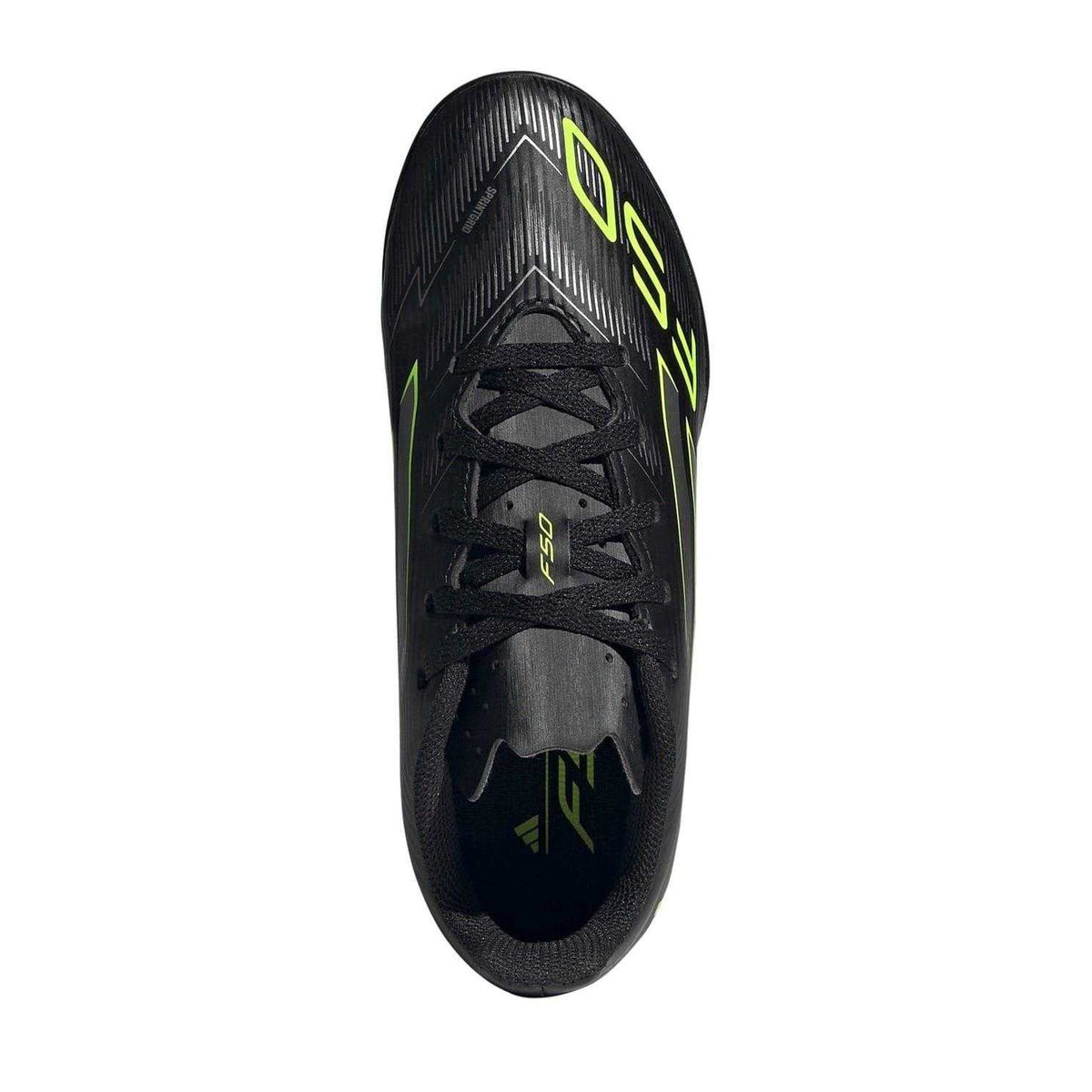 Black-Lemon - Lifestyle - Adidas Childrens-Kids F50 Messi Club Flat Astro Turf Trainers