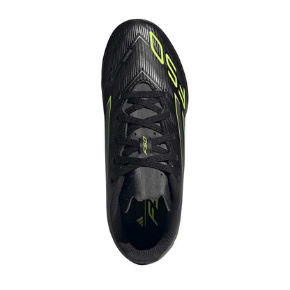 Black-Lemon - Lifestyle - Adidas Childrens-Kids F50 Messi Club Flat Astro Turf Trainers