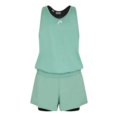 Mint - Front - Head Womens-Ladies Match III Tennis Romper