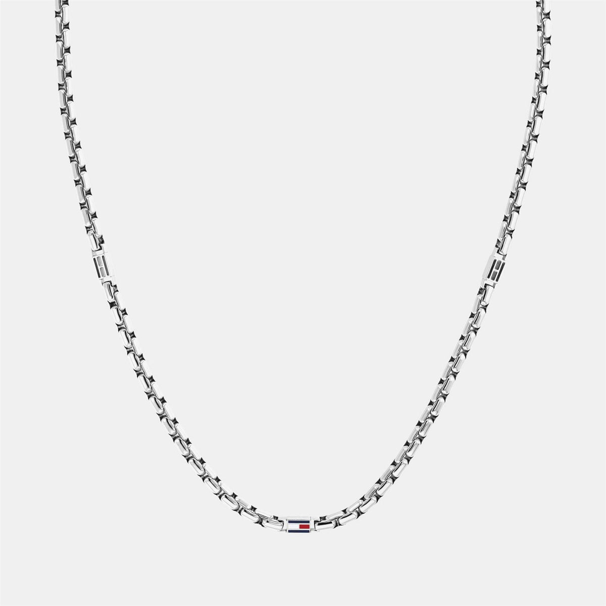 Silver - Front - Tommy Hilfiger Mens Gold Plated Stainless Steel Necklace