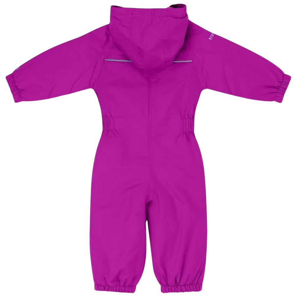 Purple Orchid - Back - Trespass Childrens-Kids Regular Snowsuit
