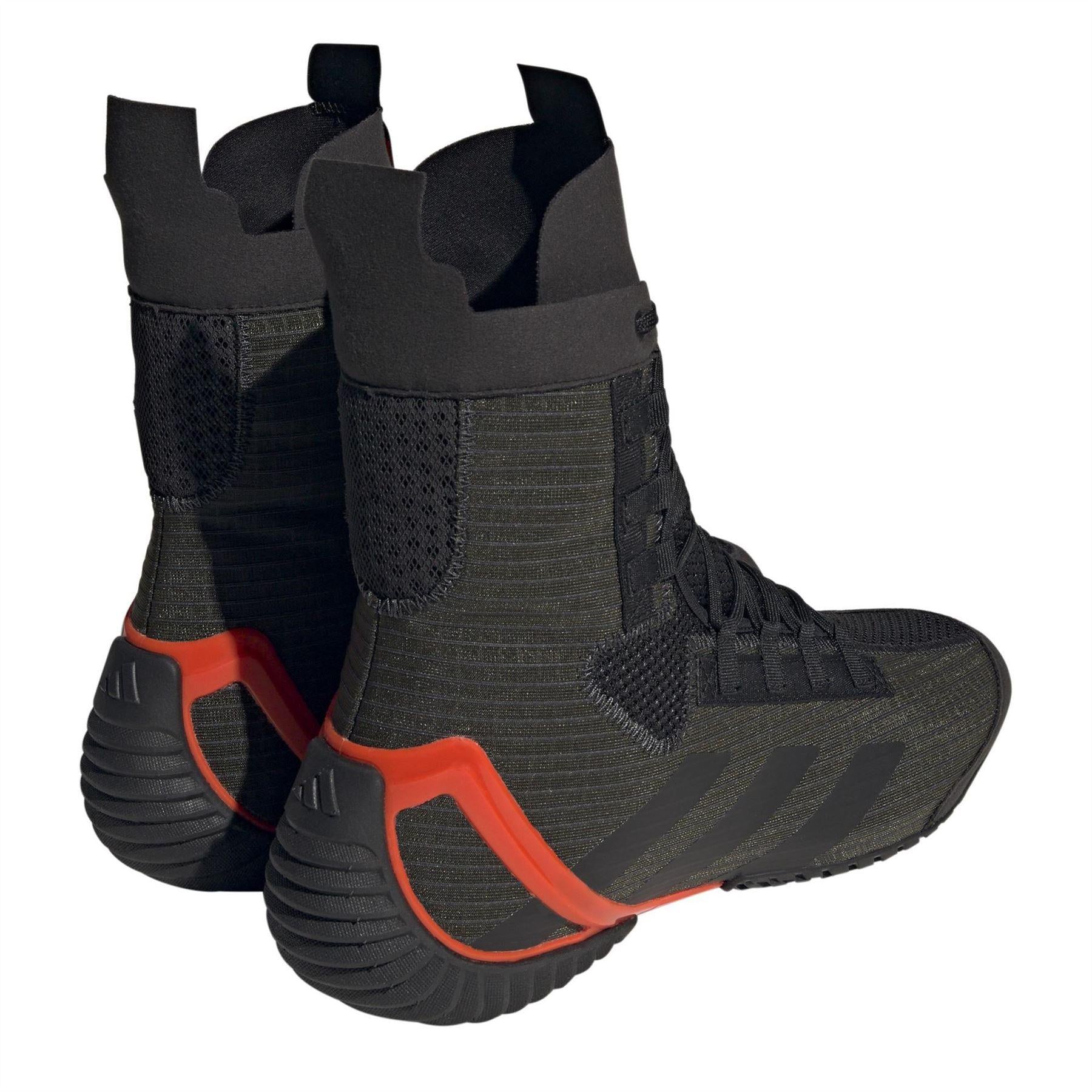 Carbon - Back - Adidas Mens Speedex 23 Boxing Boots