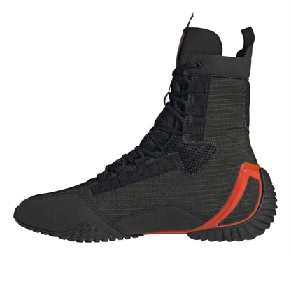 Carbon - Side - Adidas Mens Speedex 23 Boxing Boots
