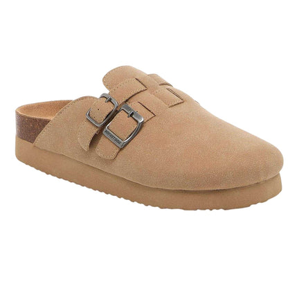 Taupe - Lifestyle - Rocket Dog Womens-Ladies Abel Plus Suede Platform Clogs