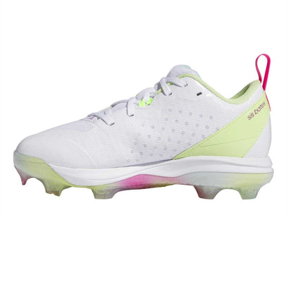White - Side - Adidas Childrens-Kids Adizero Instinct Running Shoes
