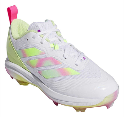 White - Pack Shot - Adidas Childrens-Kids Adizero Instinct Running Shoes