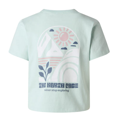 Opal - Back - The North Face Womens-Ladies Graphic Print Short-Sleeved T-Shirt