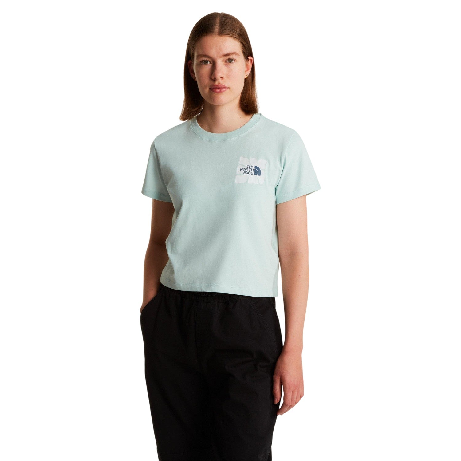 Opal - Side - The North Face Womens-Ladies Graphic Print Short-Sleeved T-Shirt