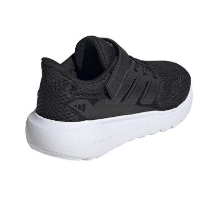 Black-White - Back - Adidas Childrens-Kids Ultimashow 3 Stripes Cloudfoam Trainers