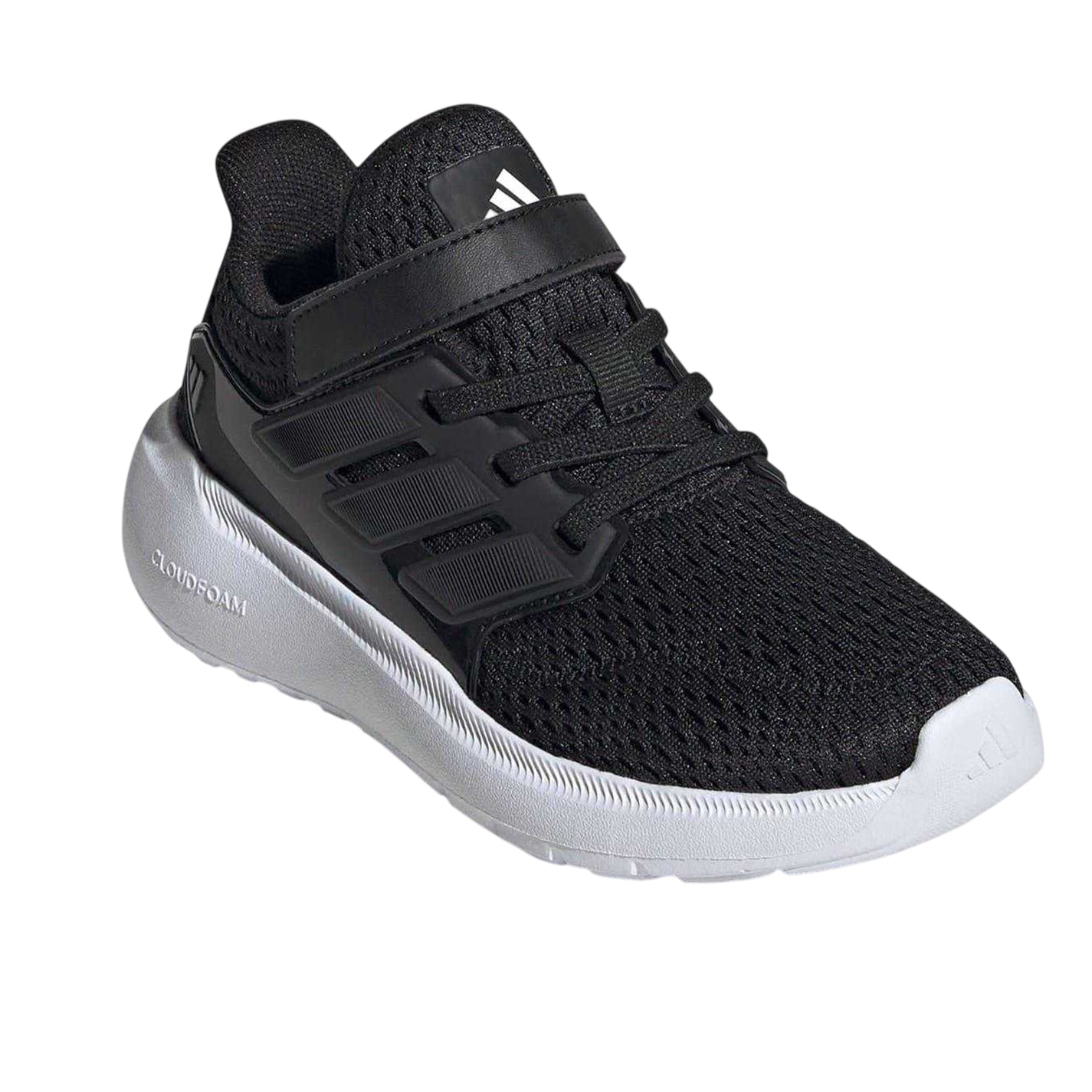 Black-White - Lifestyle - Adidas Childrens-Kids Ultimashow 3 Stripes Cloudfoam Trainers