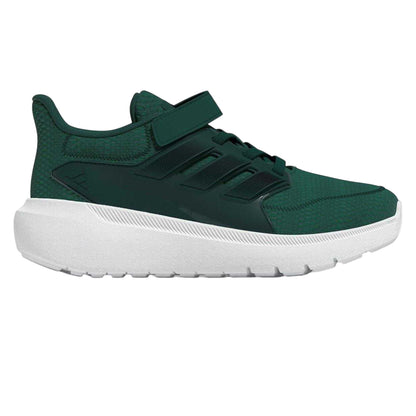 Green - Front - Adidas Childrens-Kids Ultimashow 3 Stripes Cloudfoam Trainers