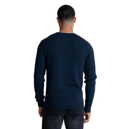 Blue - Lifestyle - Luke 1977 Mens Crew Neck Modern Sweatshirt