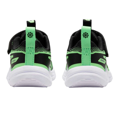 Black-Green - Back - Nike Childrens-Kids Downshifter 12 Trainers