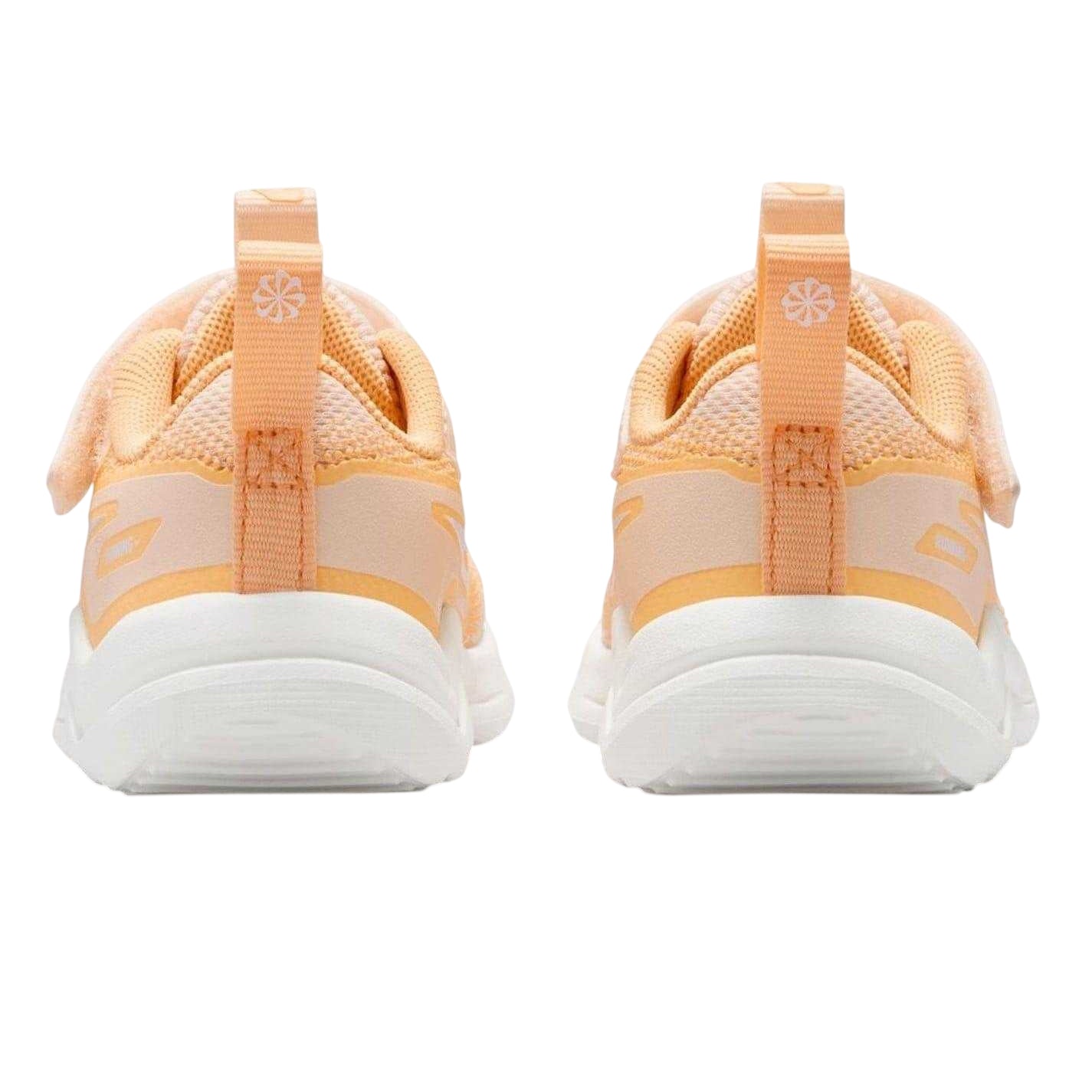 Guava-White - Back - Nike Childrens-Kids Downshifter 12 Trainers