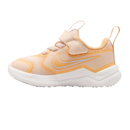 Guava-White - Side - Nike Childrens-Kids Downshifter 12 Trainers