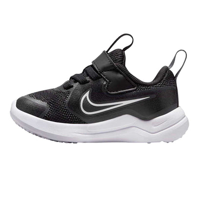 Black-White - Side - Nike Childrens-Kids Downshifter 12 Trainers