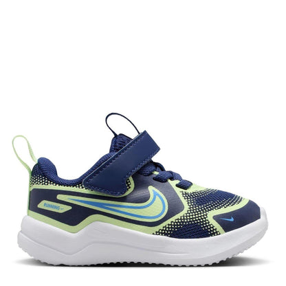 Blue-Volt - Front - Nike Childrens-Kids Downshifter 12 Trainers