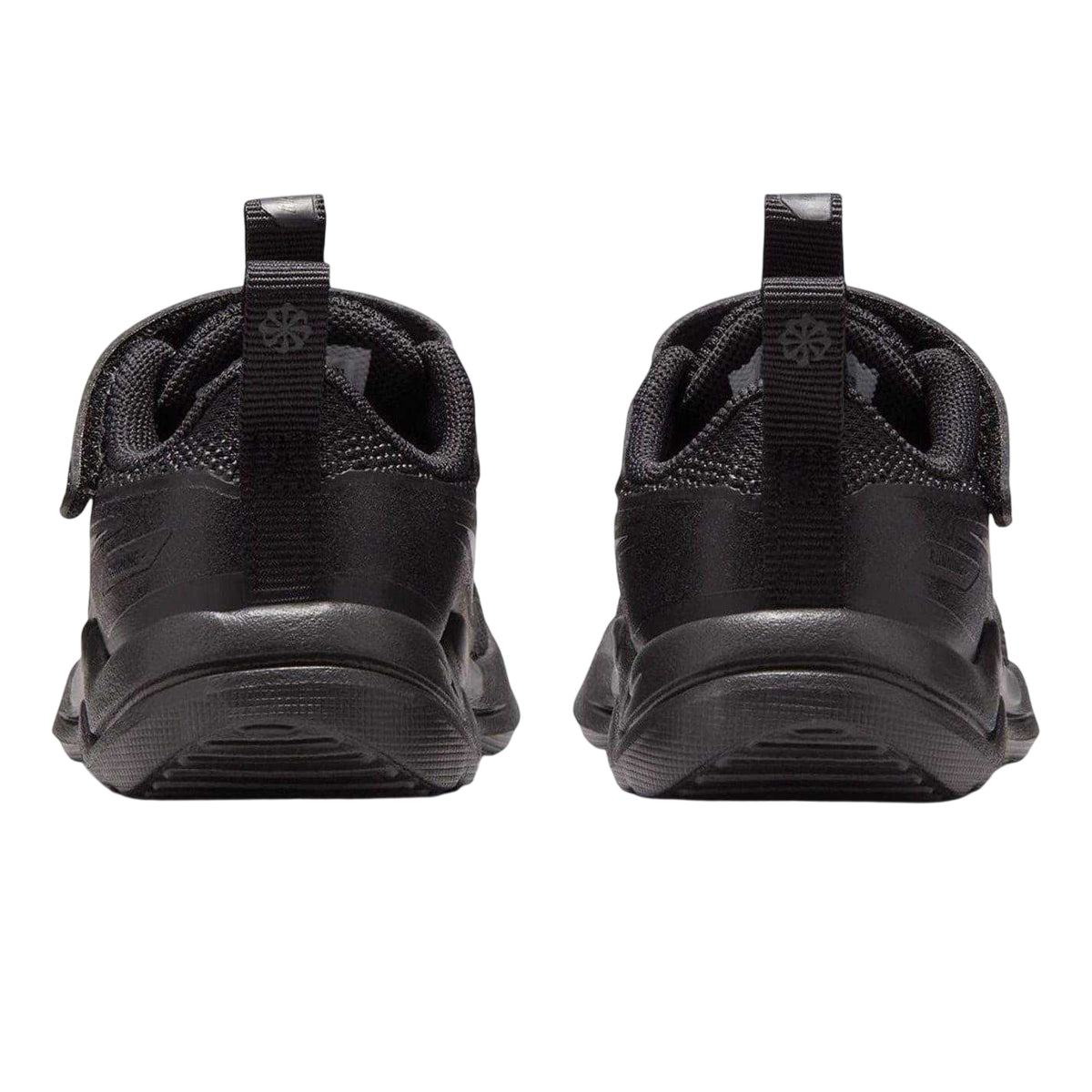 Triple Black - Back - Nike Childrens-Kids Downshifter 12 Trainers
