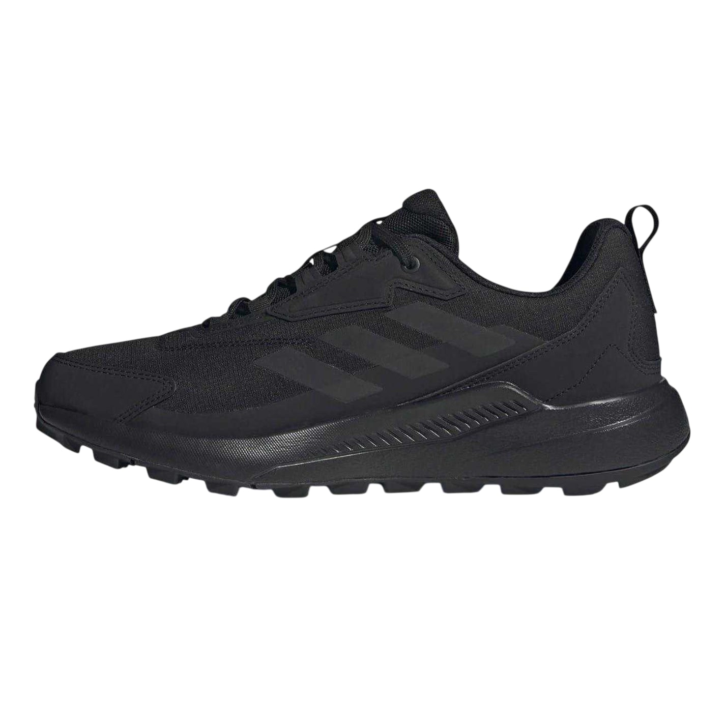 Black - Side - Adidas Mens Terrex Anylander Rain.RDY Hiking Shoes