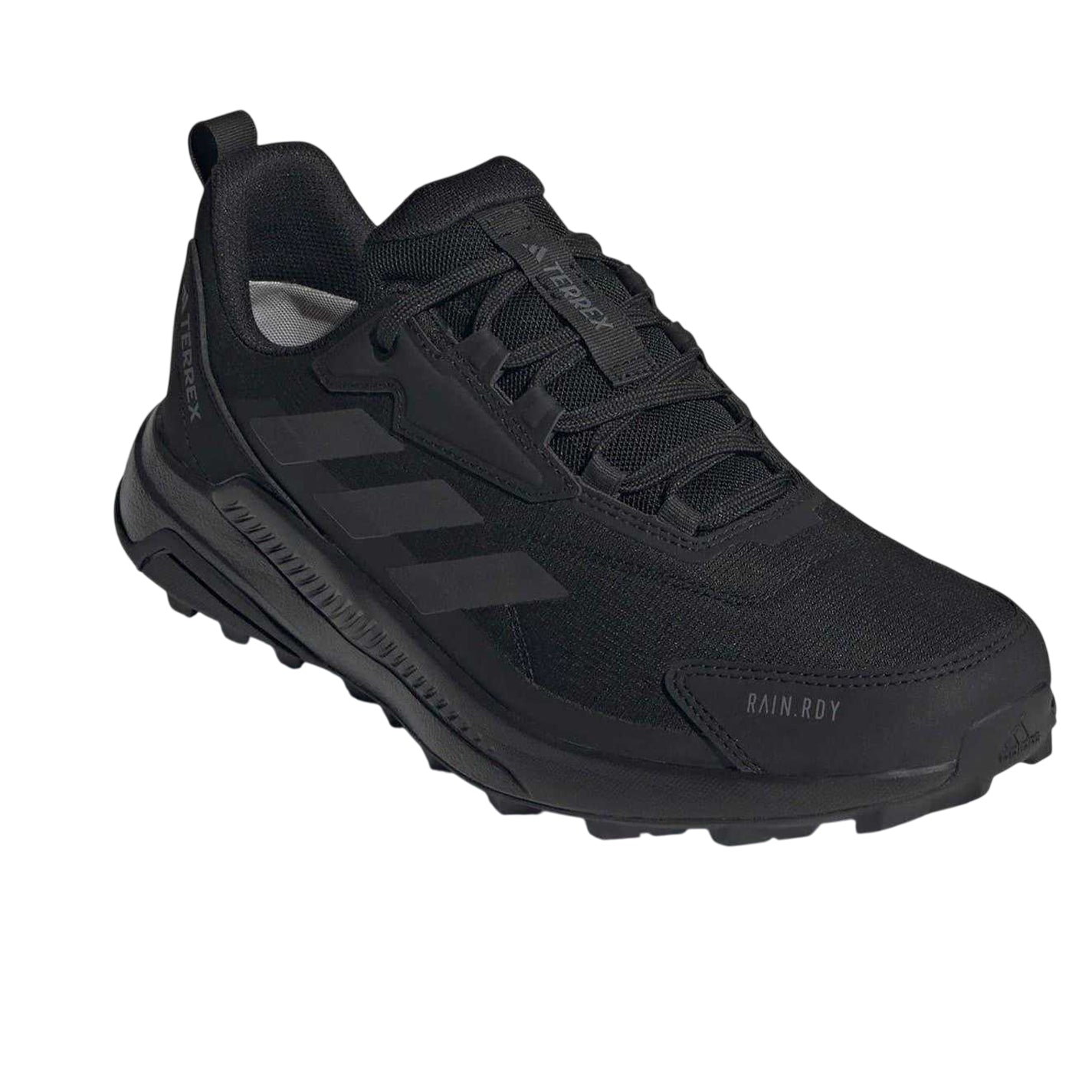 Black - Pack Shot - Adidas Mens Terrex Anylander Rain.RDY Hiking Shoes