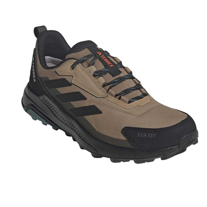 Brown-Black - Pack Shot - Adidas Mens Terrex Anylander Rain.RDY Hiking Shoes