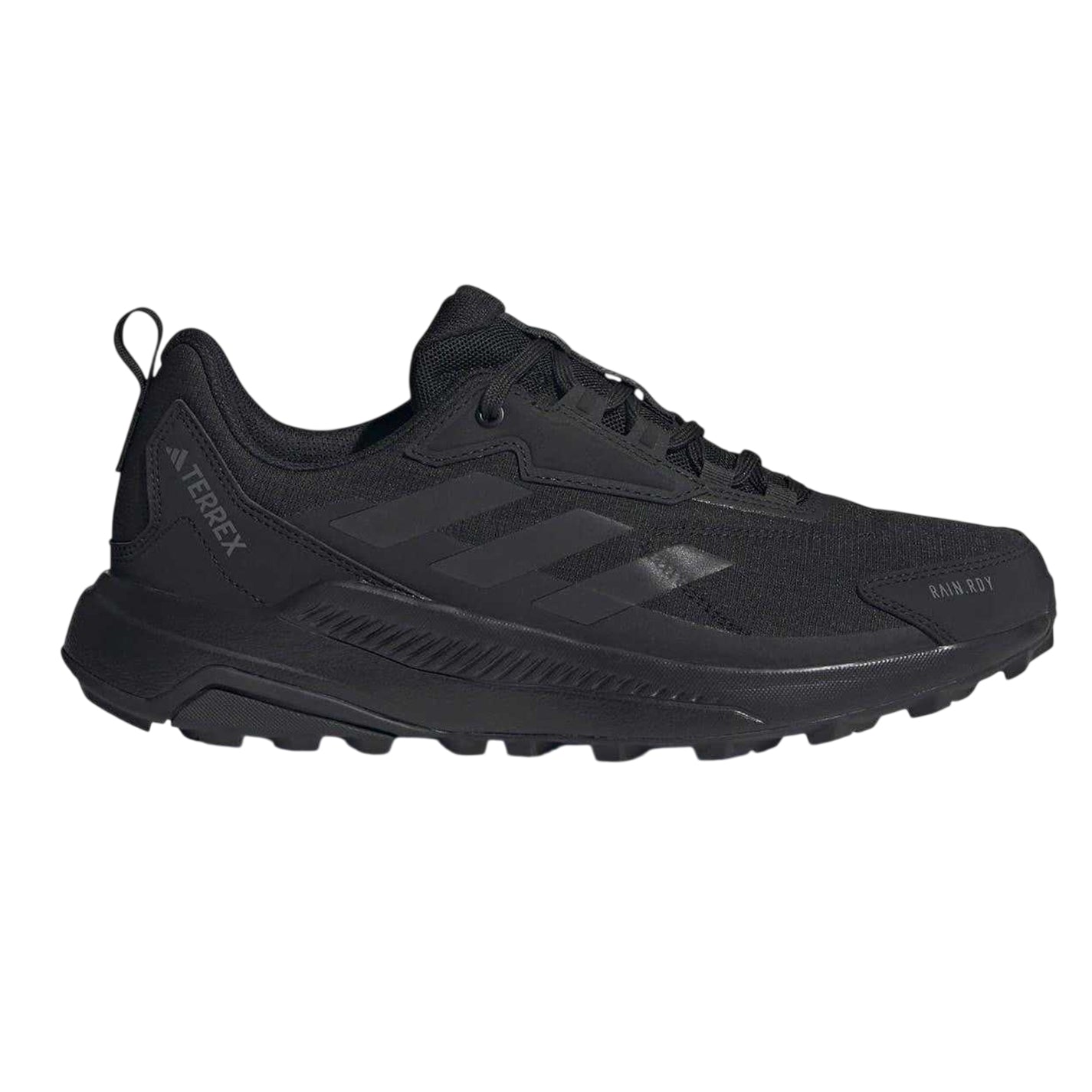 Black - Front - Adidas Mens Terrex Anylander Rain.RDY Hiking Shoes