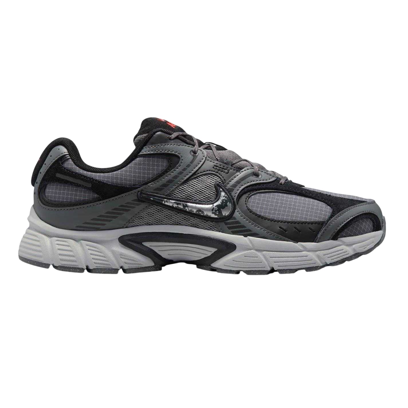 Grey-Silver-Black - Front - Nike Mens P-6000 Trainers