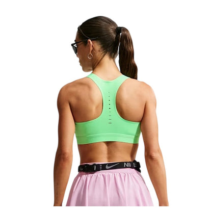 Green - Back - Nike Womens-Ladies Swoosh Sports Bra