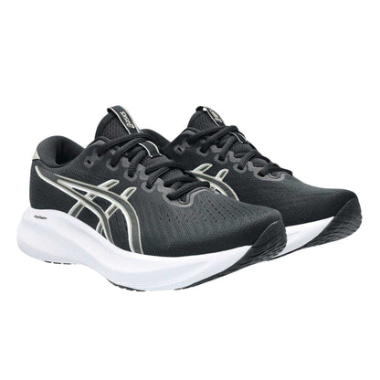 Black-White - Side - Asics Womens-Ladies Gel Excite Shoes