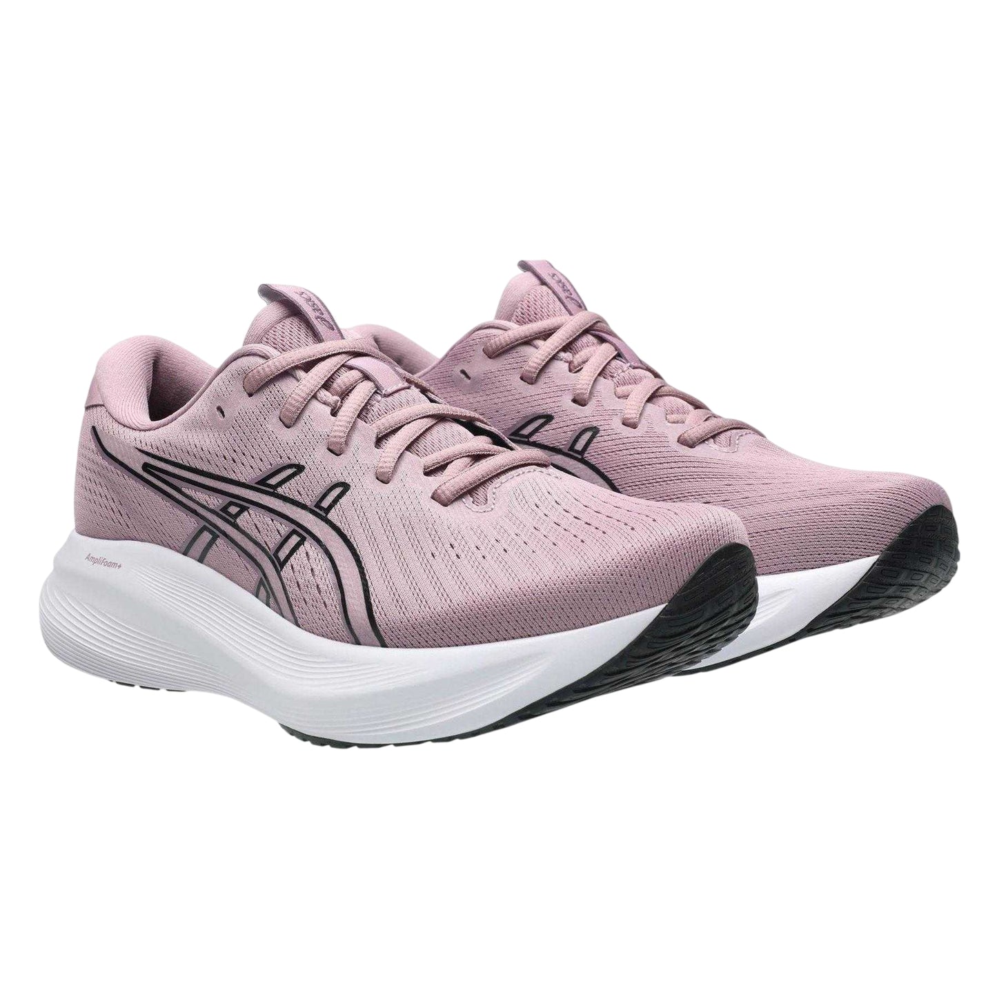 Purple-Black - Lifestyle - Asics Womens-Ladies Gel Excite Shoes