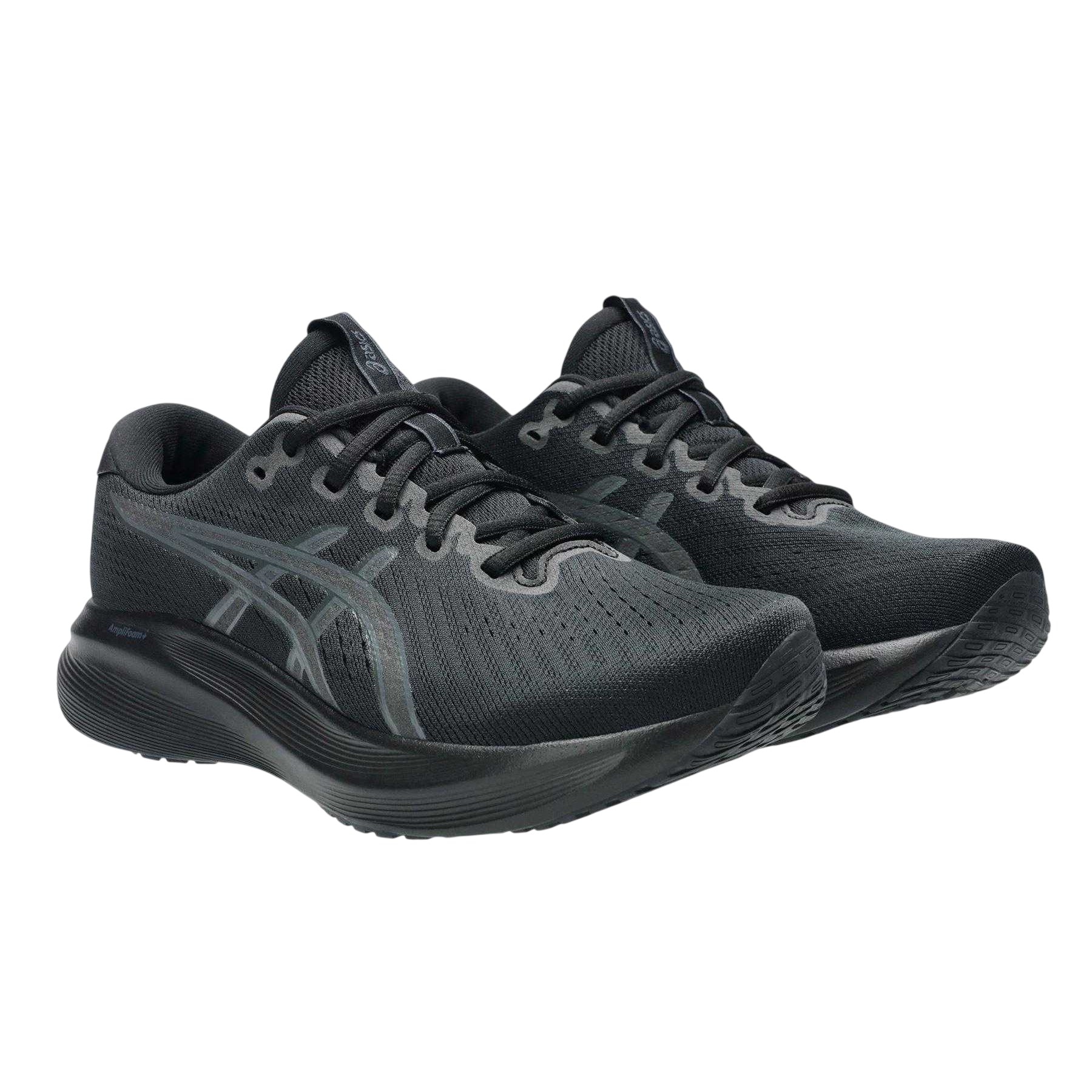 Black-Grey - Lifestyle - Asics Womens-Ladies Gel Excite Shoes