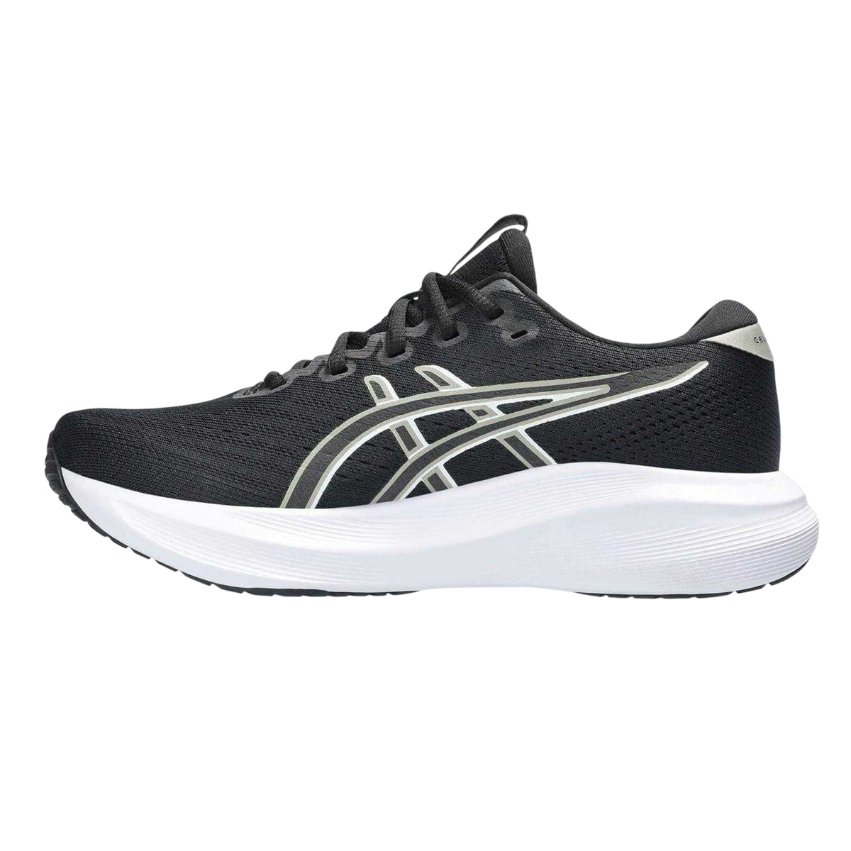 Black-White - Back - Asics Womens-Ladies Gel Excite Shoes