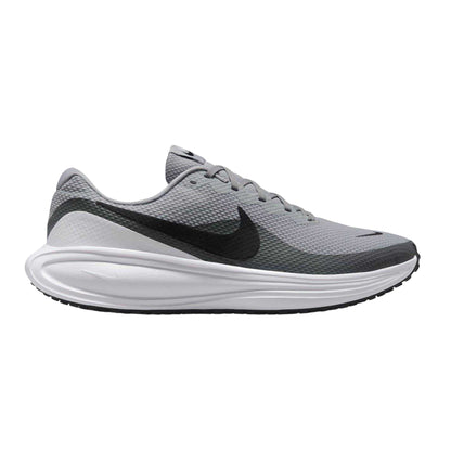 Grey-White - Front - Nike Mens Revolution 7 Trainers