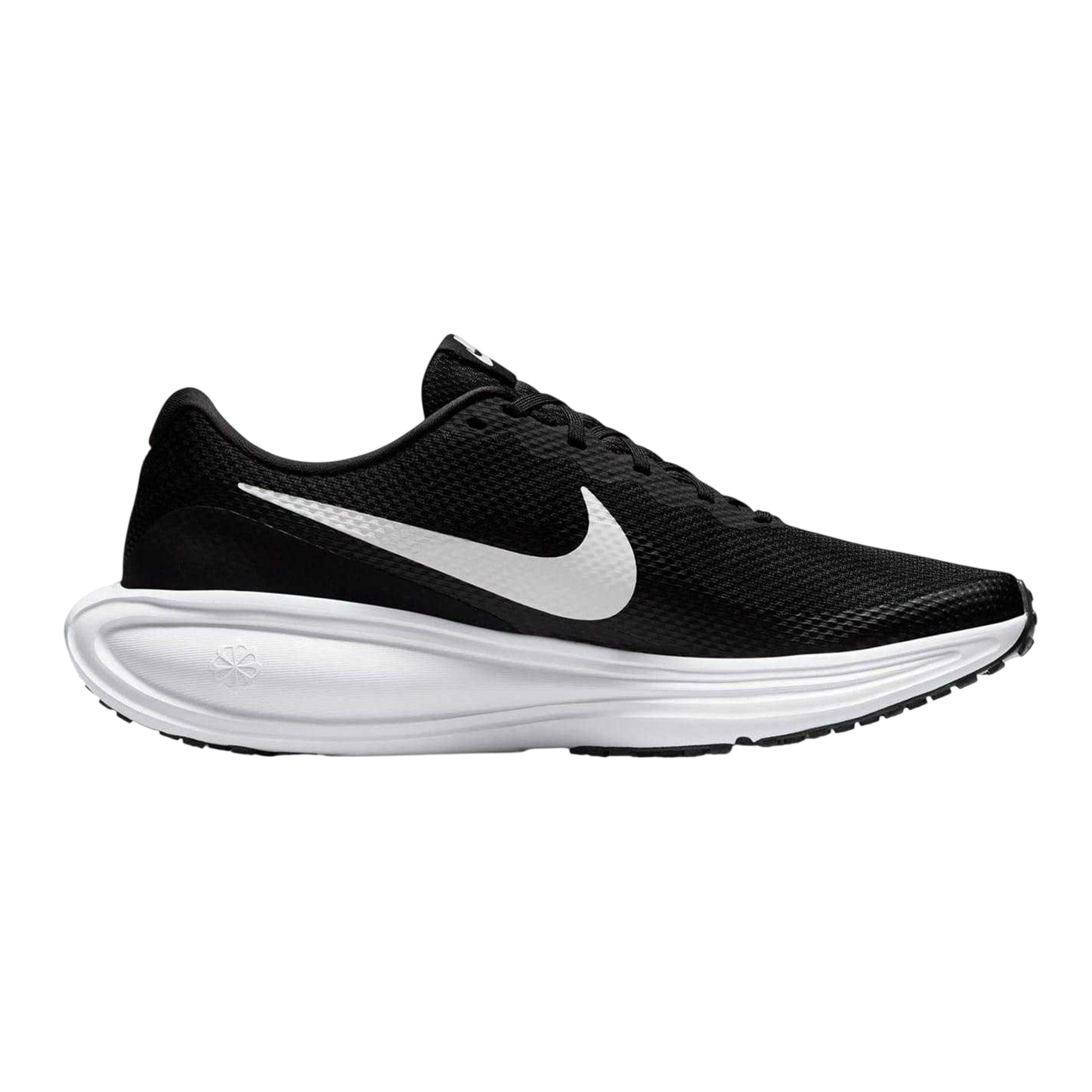 Black-White - Front - Nike Mens Revolution 7 Trainers
