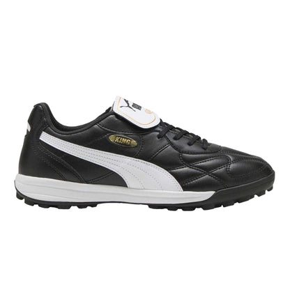 Puma Black - Front - Puma Mens King Top Rubber Astro Turf Trainers