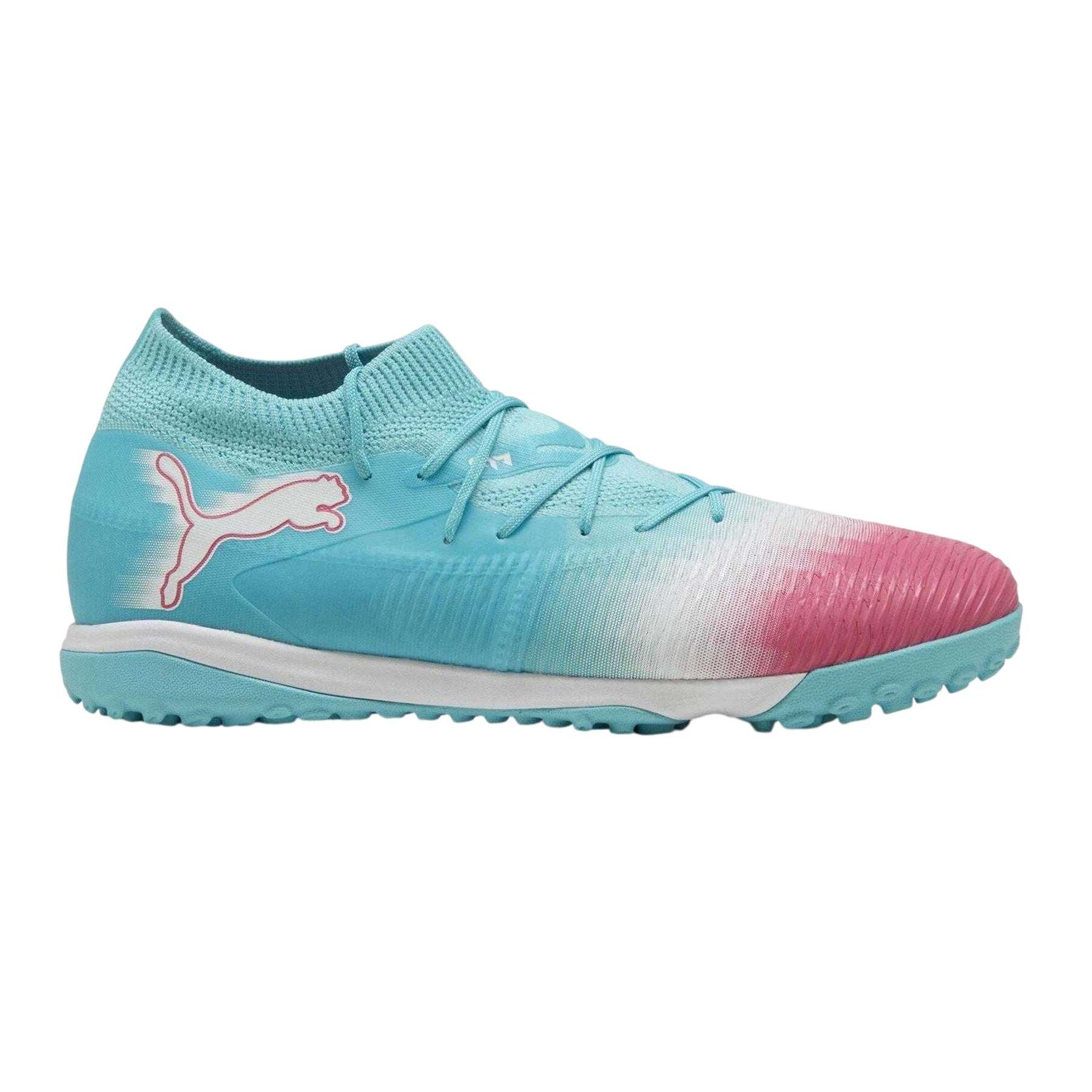 Blue - Front - Puma Mens Future 8 Match Re Charge Astro Turf Trainers