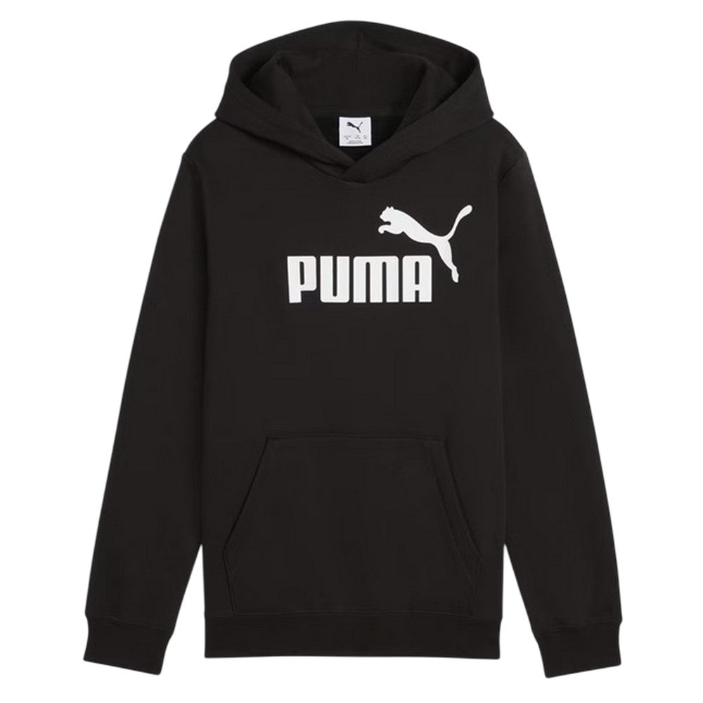 Black - Front - Puma Boys No.1 Cotton Hoodie