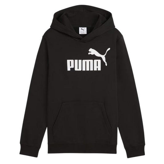 Black - Front - Puma Boys No.1 Cotton Hoodie