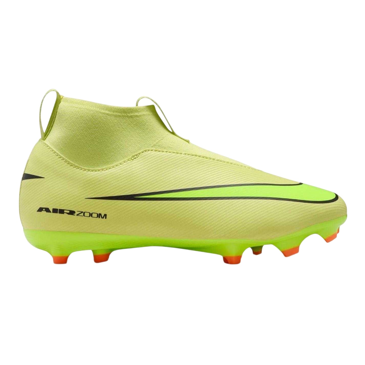 Volt-Crimson - Front - Nike Childrens-Kids Mercurial Superfly 10 Firm Ground Football Boots
