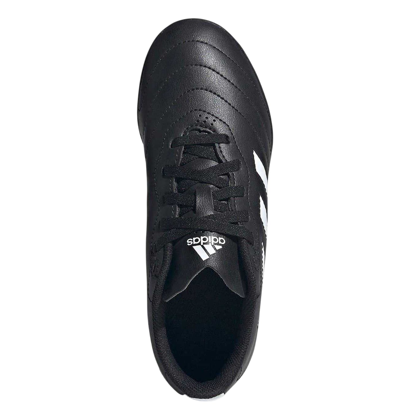 Black-White - Lifestyle - Adidas Childrens-Kids Goletto Leather Astro Turf Trainers