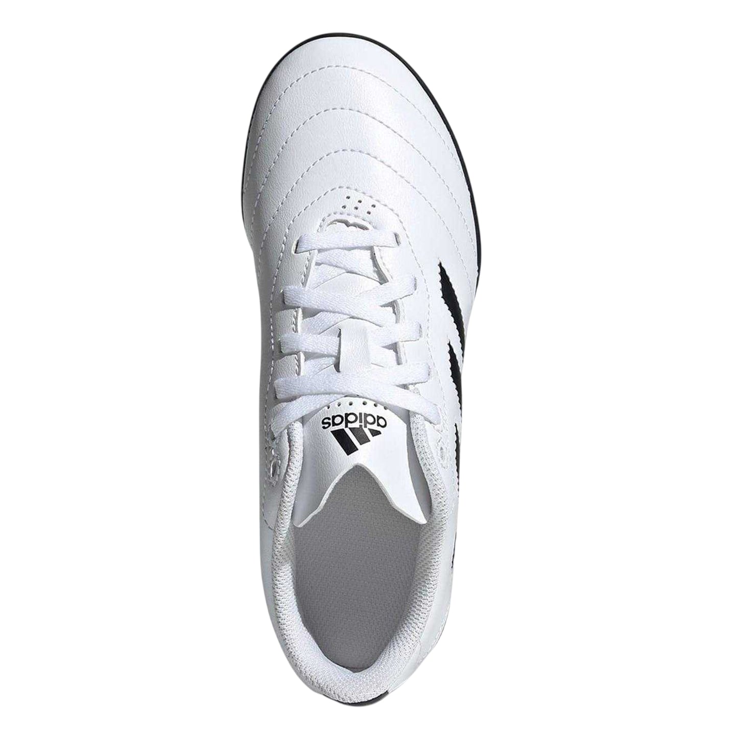 White-Black - Lifestyle - Adidas Childrens-Kids Goletto Leather Astro Turf Trainers