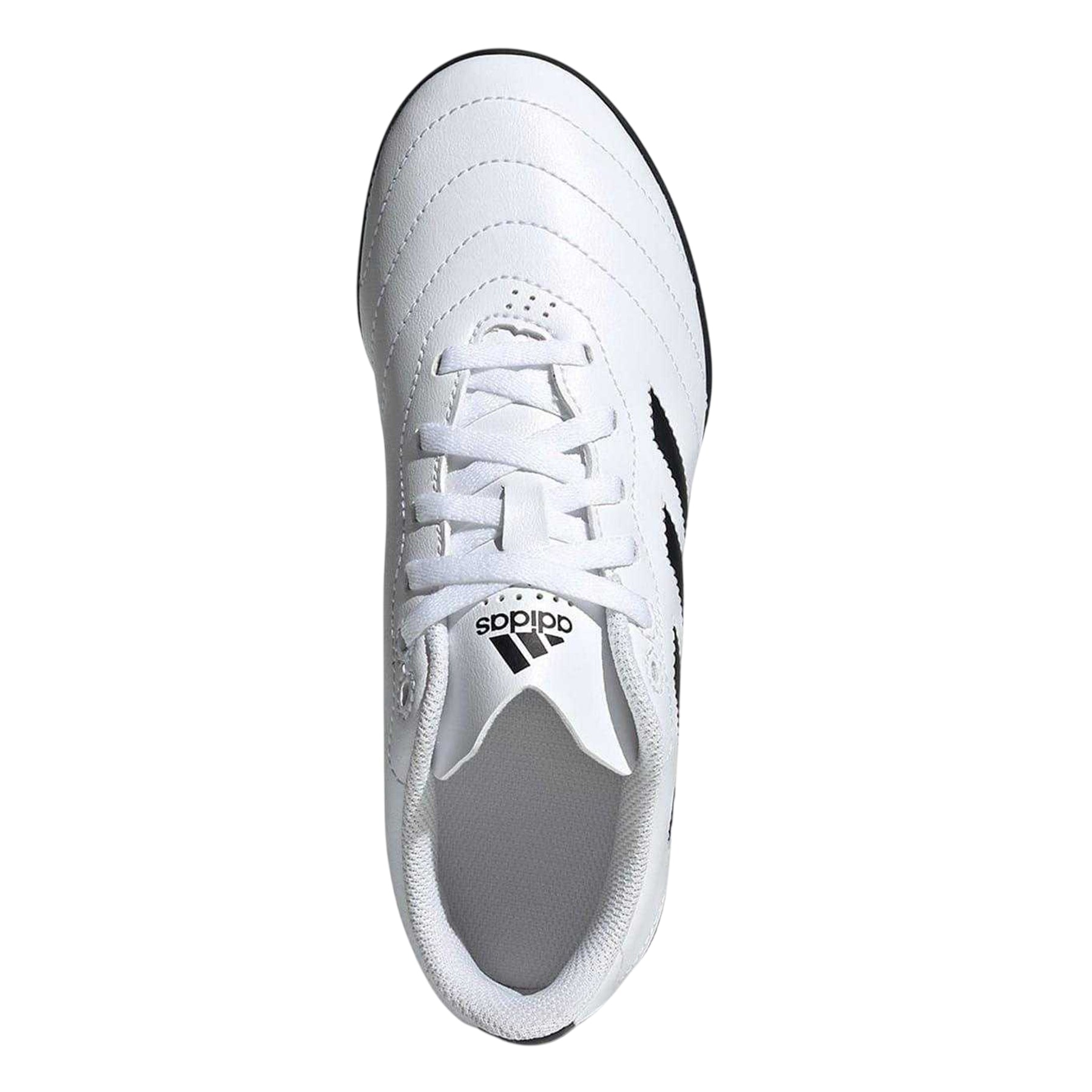White-Black - Lifestyle - Adidas Childrens-Kids Goletto Leather Astro Turf Trainers
