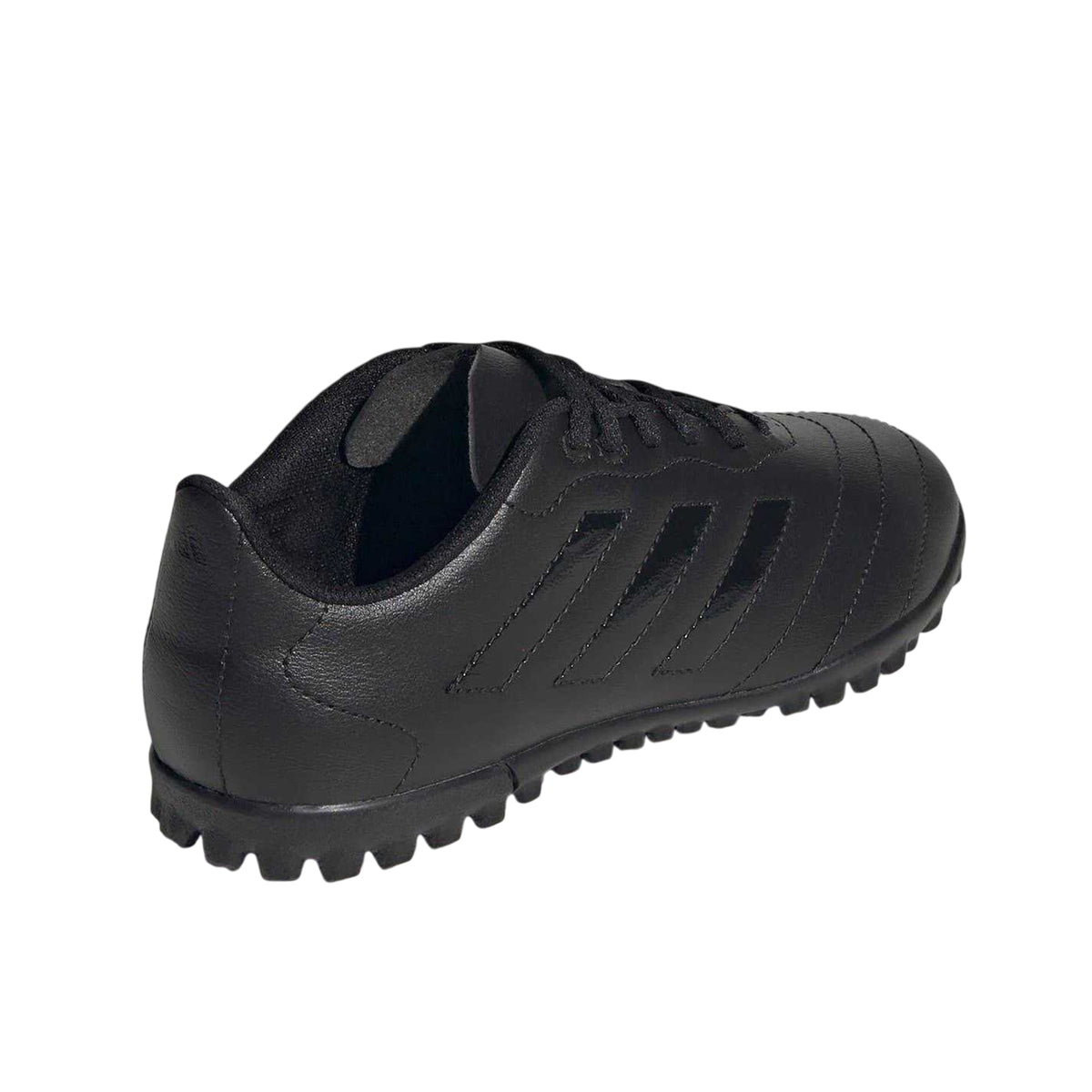 Black - Back - Adidas Childrens-Kids Goletto Leather Astro Turf Trainers