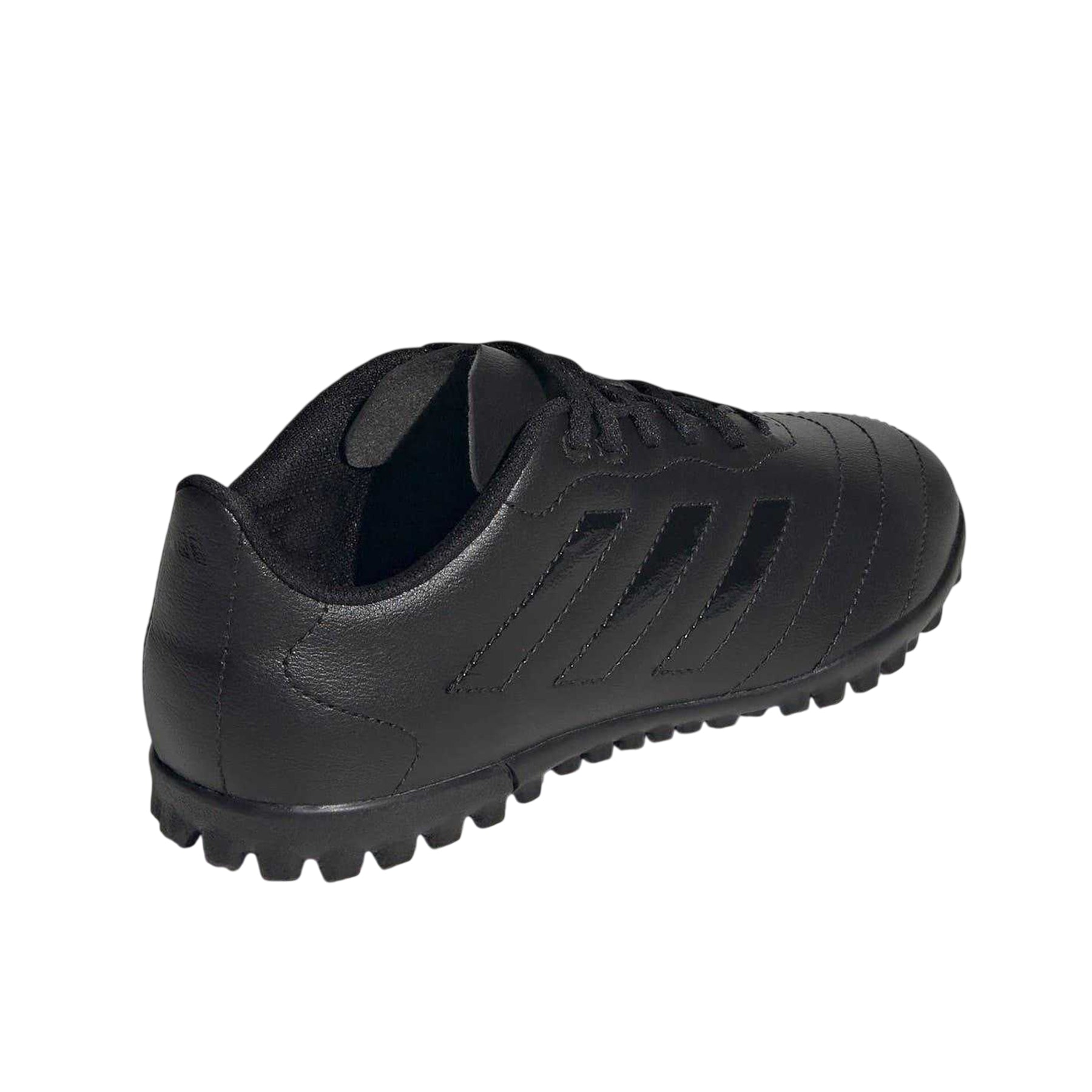 Black - Back - Adidas Childrens-Kids Goletto Leather Astro Turf Trainers