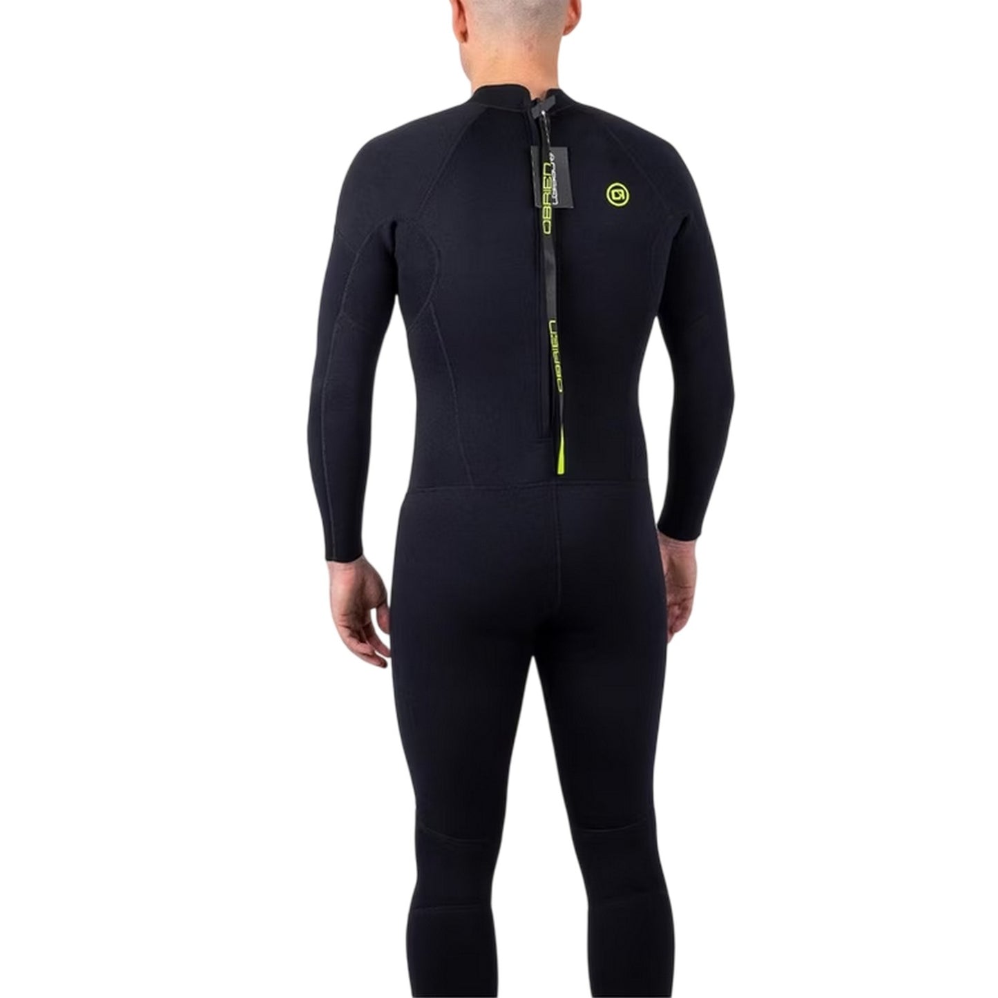Black - Back - O´Brien Mens Full Wetsuit