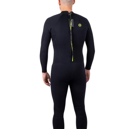 Black - Back - O´Brien Mens Full Wetsuit