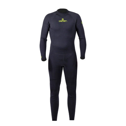 Black - Front - O´Brien Mens Full Wetsuit