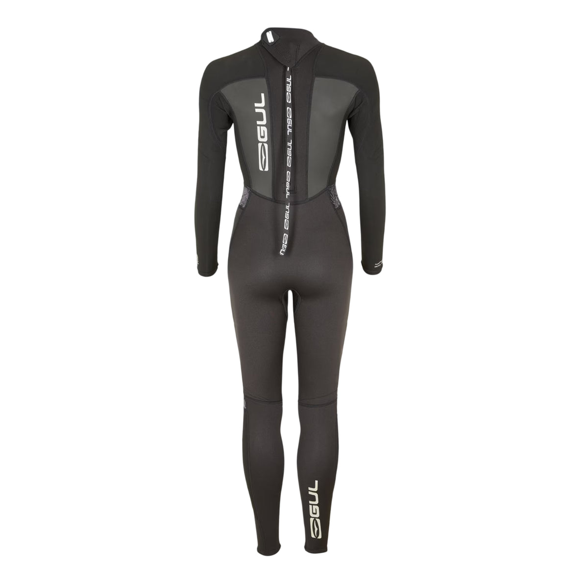 Black - Back - Gul Womens-Ladies Full Wetsuit